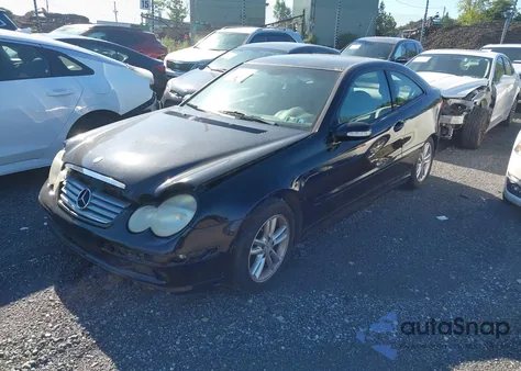 2002 Mercedes-Benz C 230 from USA, damaged, VIN WDBRN47J52A166945